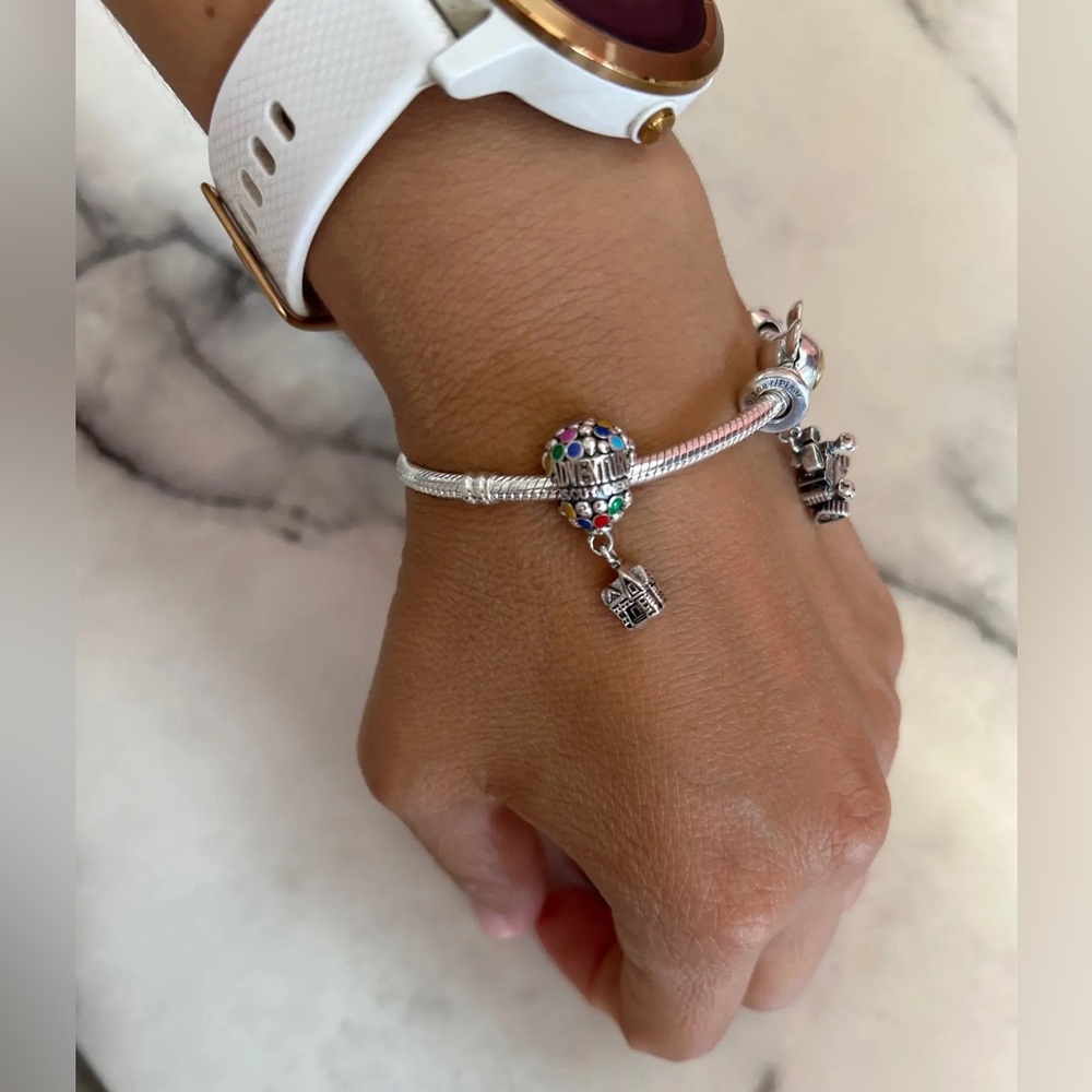 1pcs Pandora Disney Sterling Silver ALE Charm Up Flying House